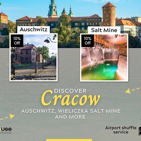 Modern Apartment With Air Conditioning, Old Town & Vistula River Cracovia Exterior foto